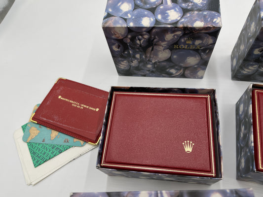 ROLEX Empty Box 5-Piece Set Unisex