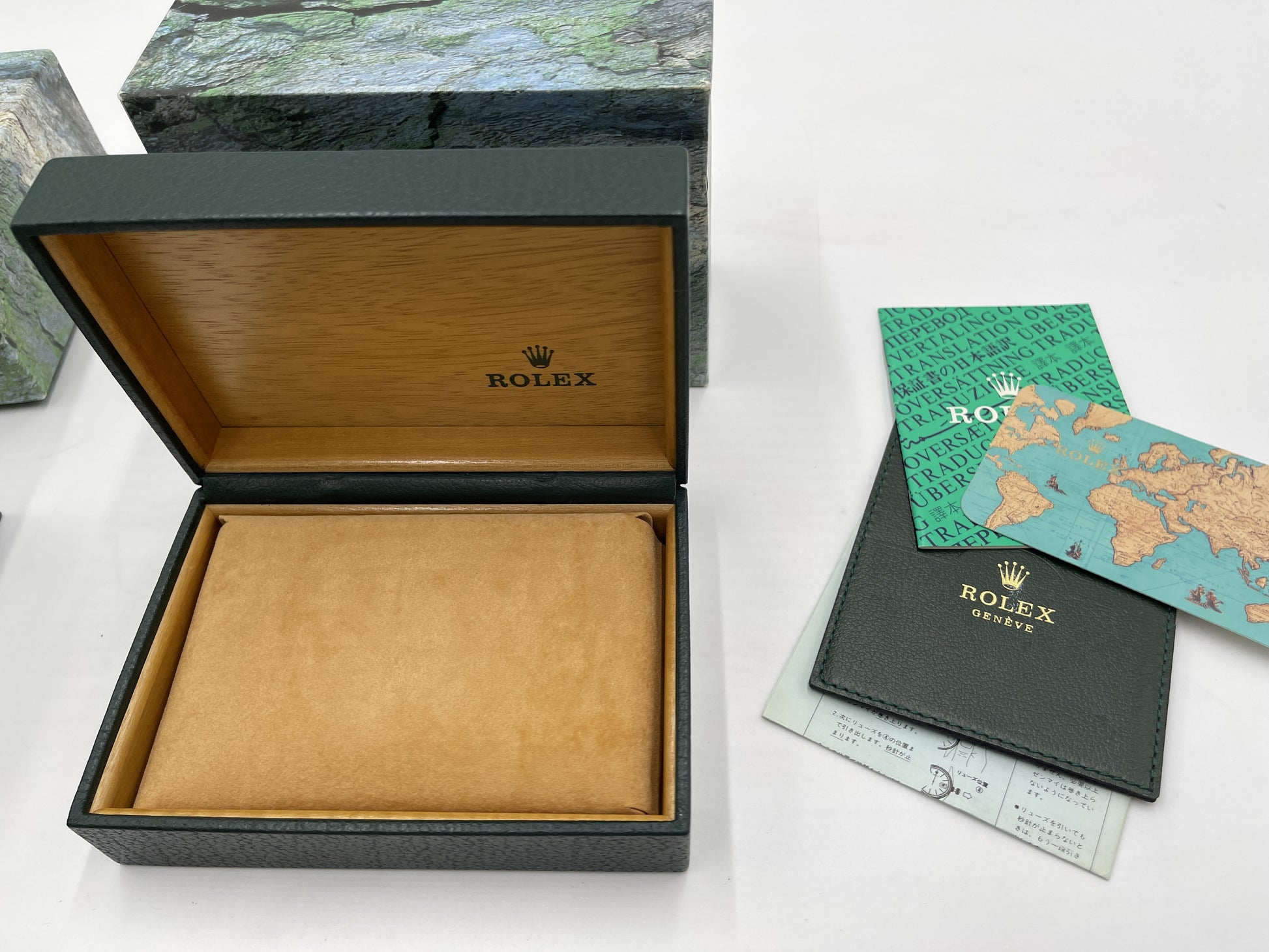 ROLEX Empty Box Set of 4 Unisex