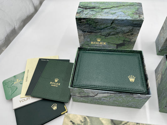ROLEX Empty Box Set of 4 Unisex