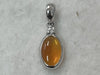Opal 0.45ct D0.02ct K18WG 0.8g Pendant Top