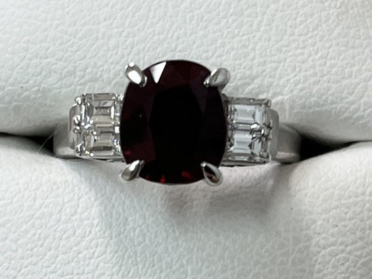 R3.02ct D0.22ct PM900 5.3G Ring