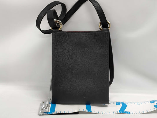 Cartier Trinity Calfskin Black Leather Shoulder Bag