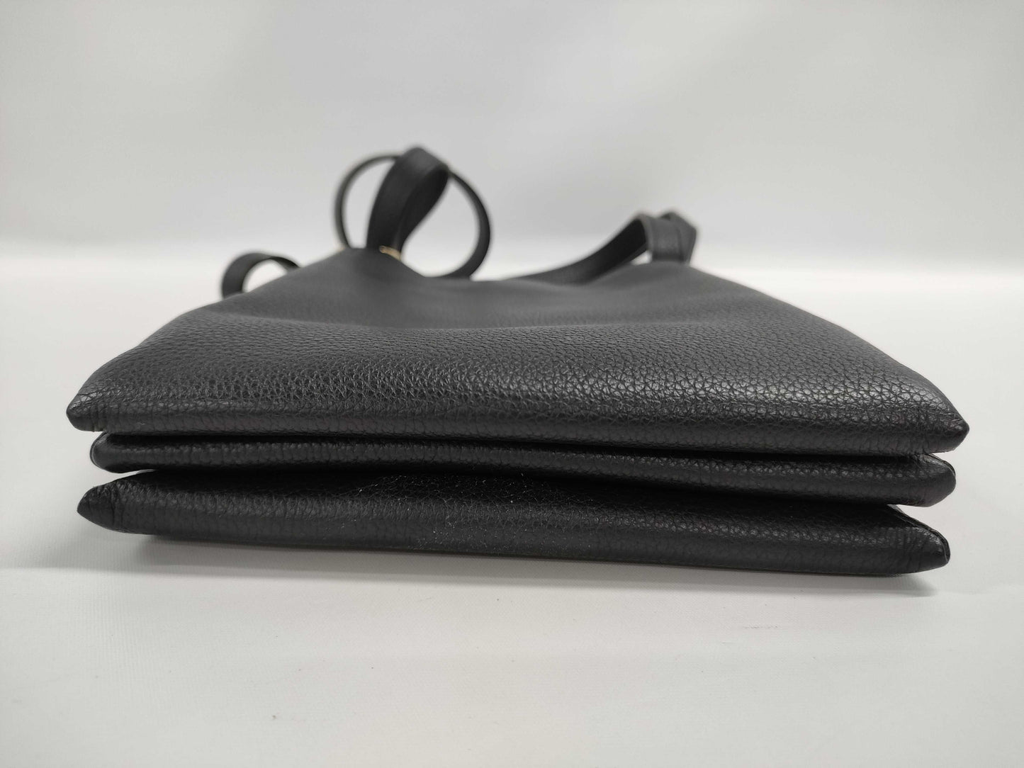 Cartier Trinity Calfskin Black Leather Shoulder Bag