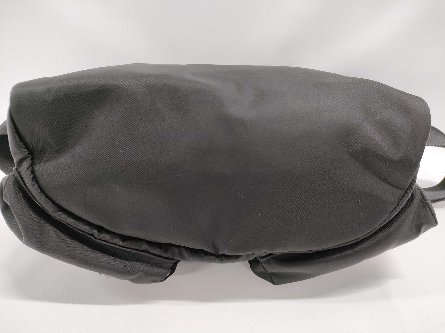 PRADA Re-Nylon Leather Shoulder Bag in Black 2VD062/RFID