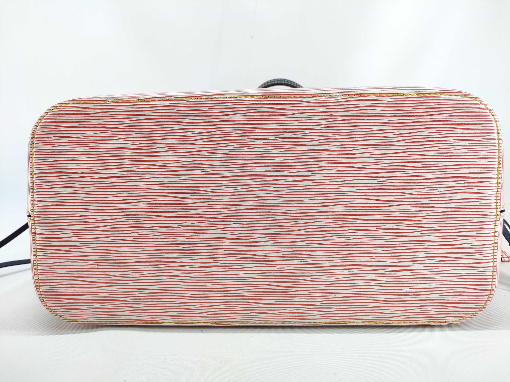LOUIS VUITTON Epi Louis Vuitton Tote Bag M54546 Neverfull MM Epi Denim Red Blue Serial Number UB0147 Includes: Pouch, Dust Bag