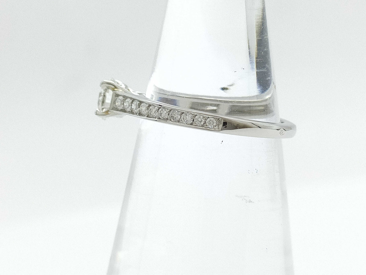 Cartier Solitaire D0.36ct #46 PT950 2.5g Ring