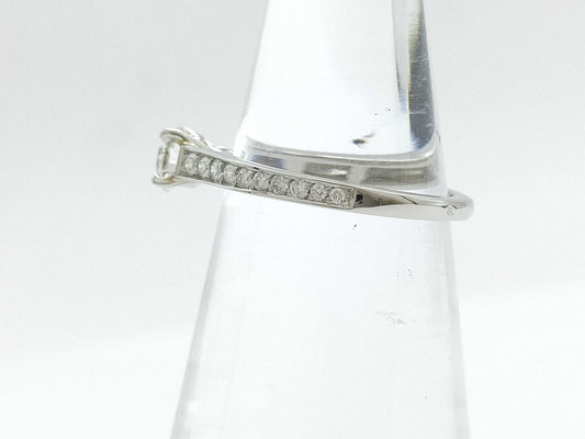 Cartier Solitaire D0.36ct #46 PT950 2.5g Ring