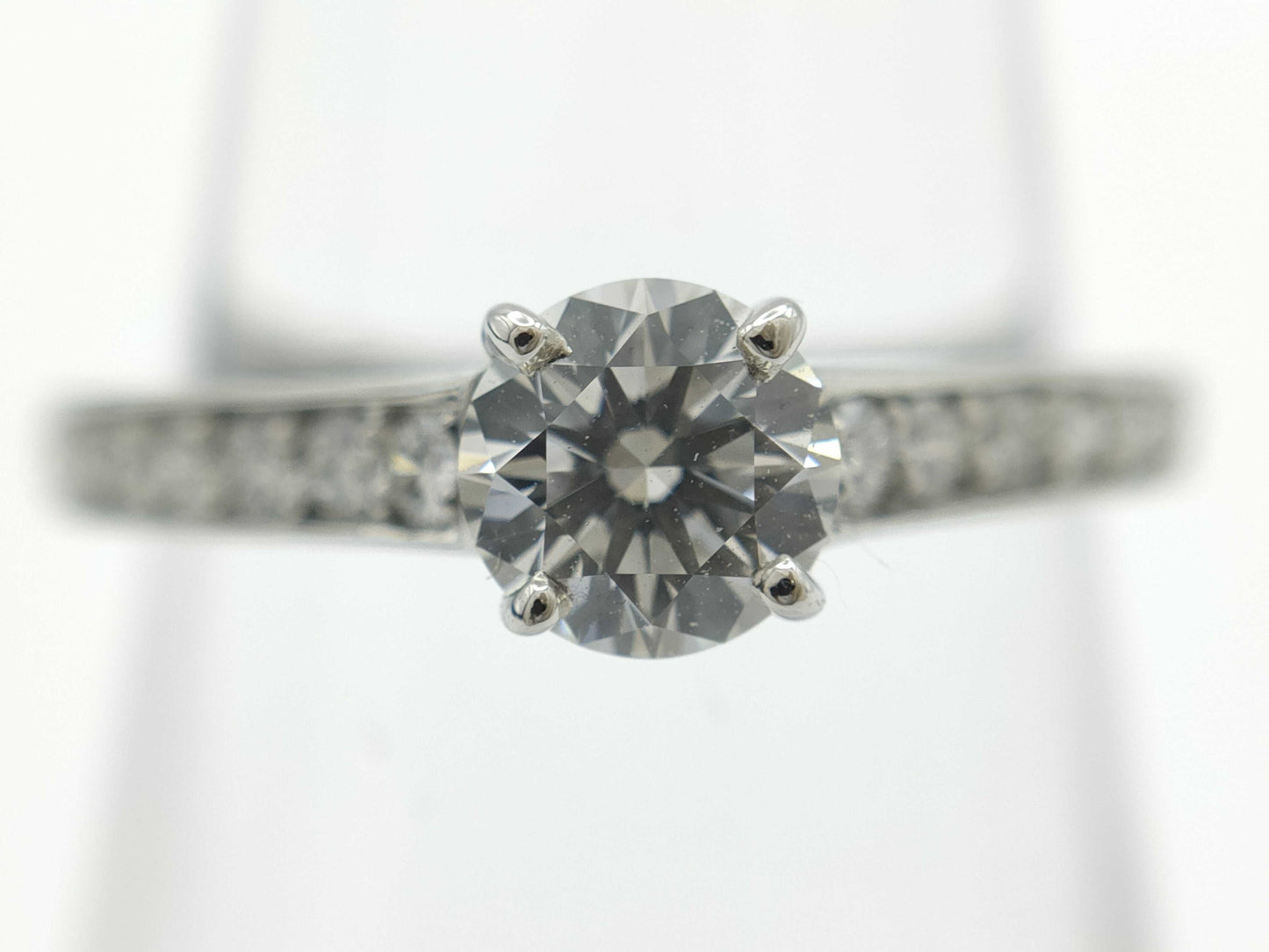Cartier Solitaire D0.36ct #46 PT950 2.5g Ring