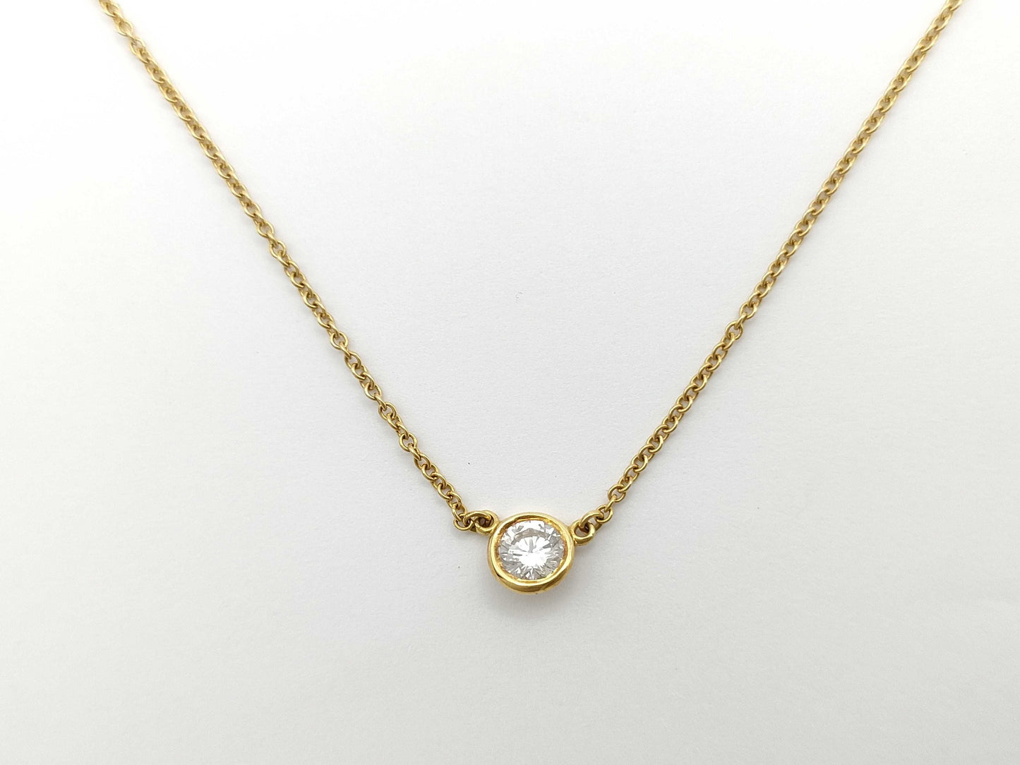 Tiffany&Co. By the Yard 1PD 750 2.0g Necklace
