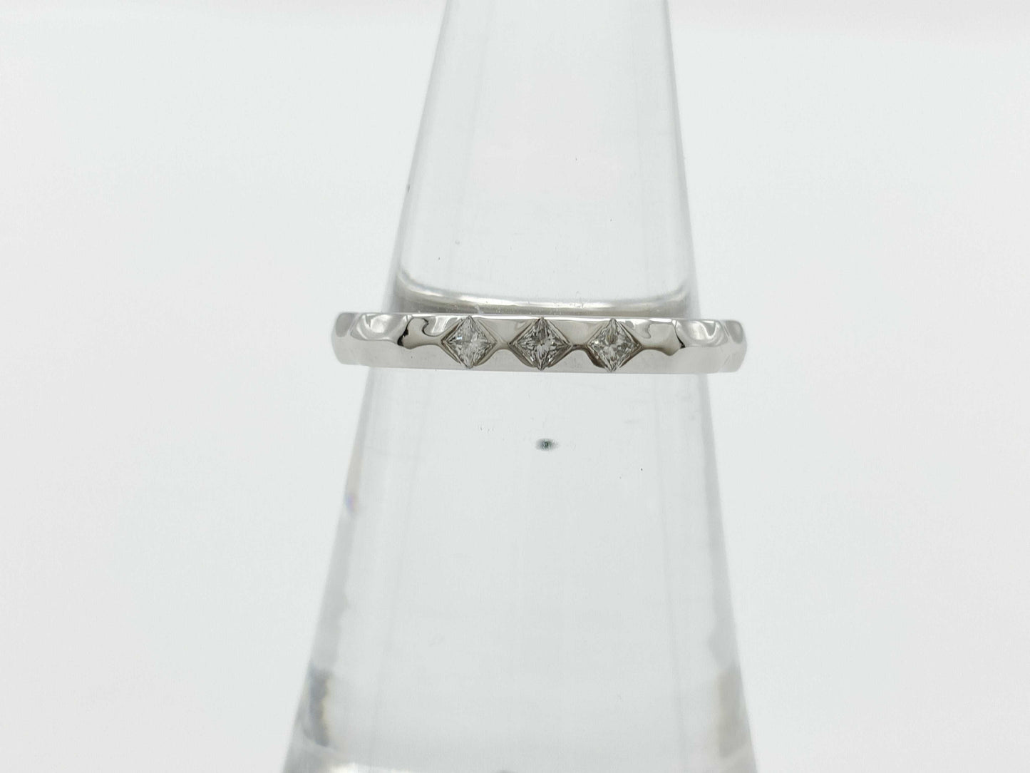 LOUIS VUITTON Monogram Anfini Diamond #51 Au750 3.7g Ring