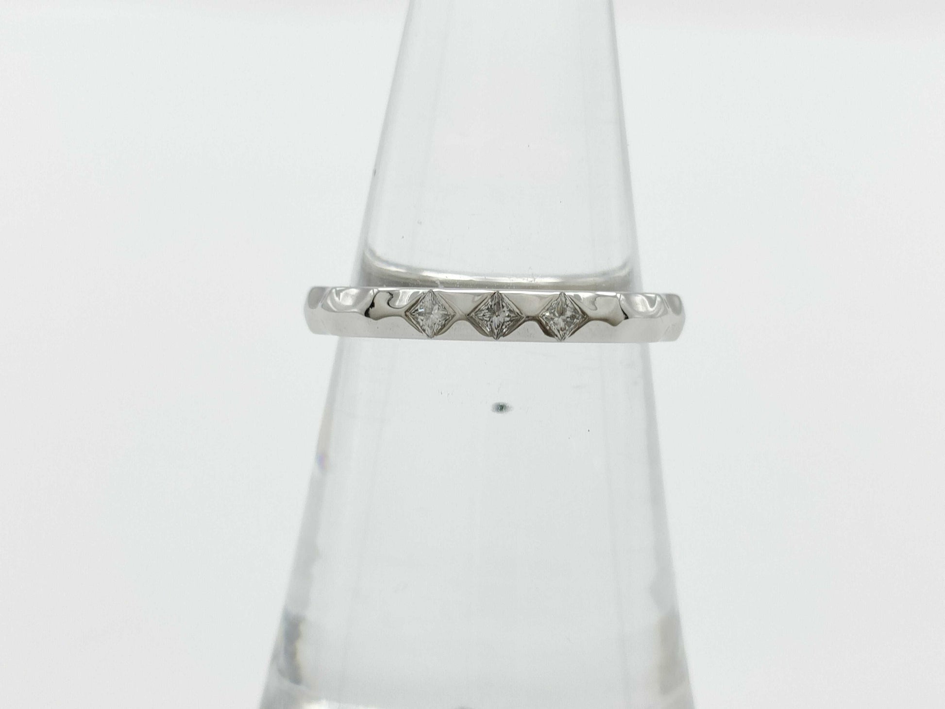 LOUIS VUITTON Monogram Anfini Diamond #51 Au750 3.7g Ring