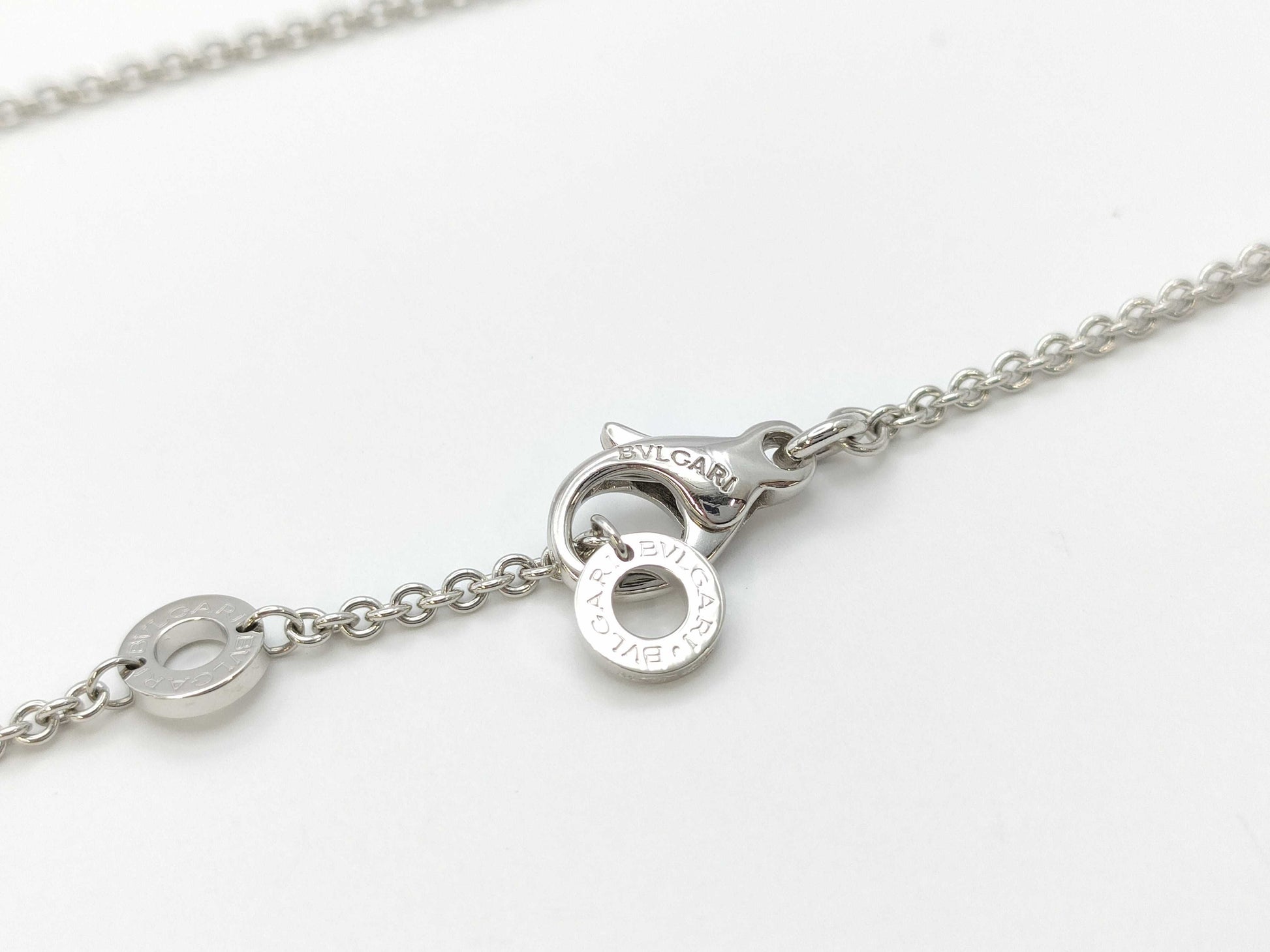 BVLGARI BB Diamond Au750 14.8g 45.5cm Necklace