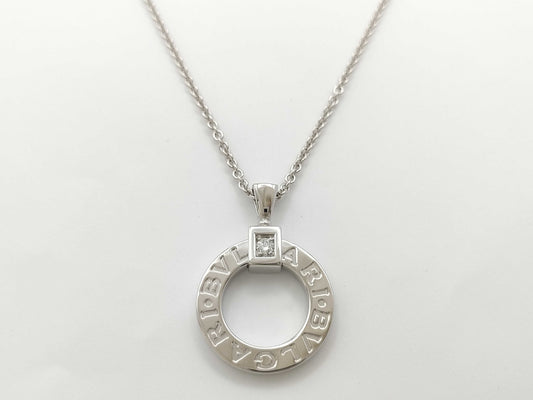BVLGARI BB Diamond Au750 14.8g 45.5cm Necklace