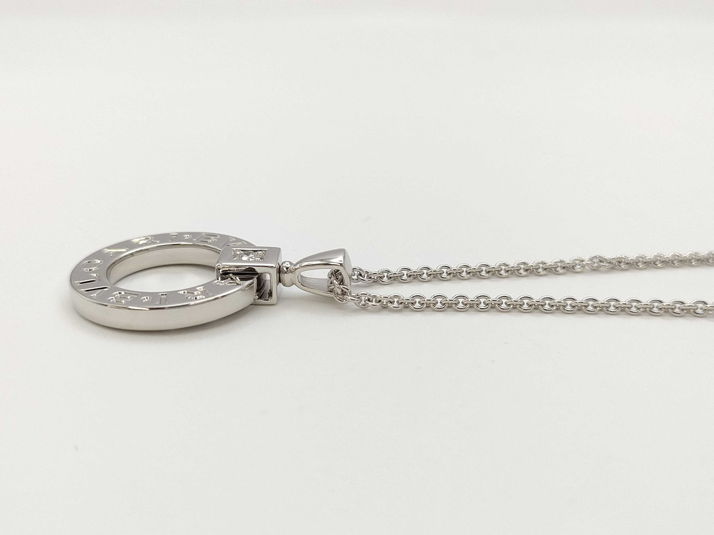 BVLGARI BB Diamond Au750 14.8g 45.5cm Necklace