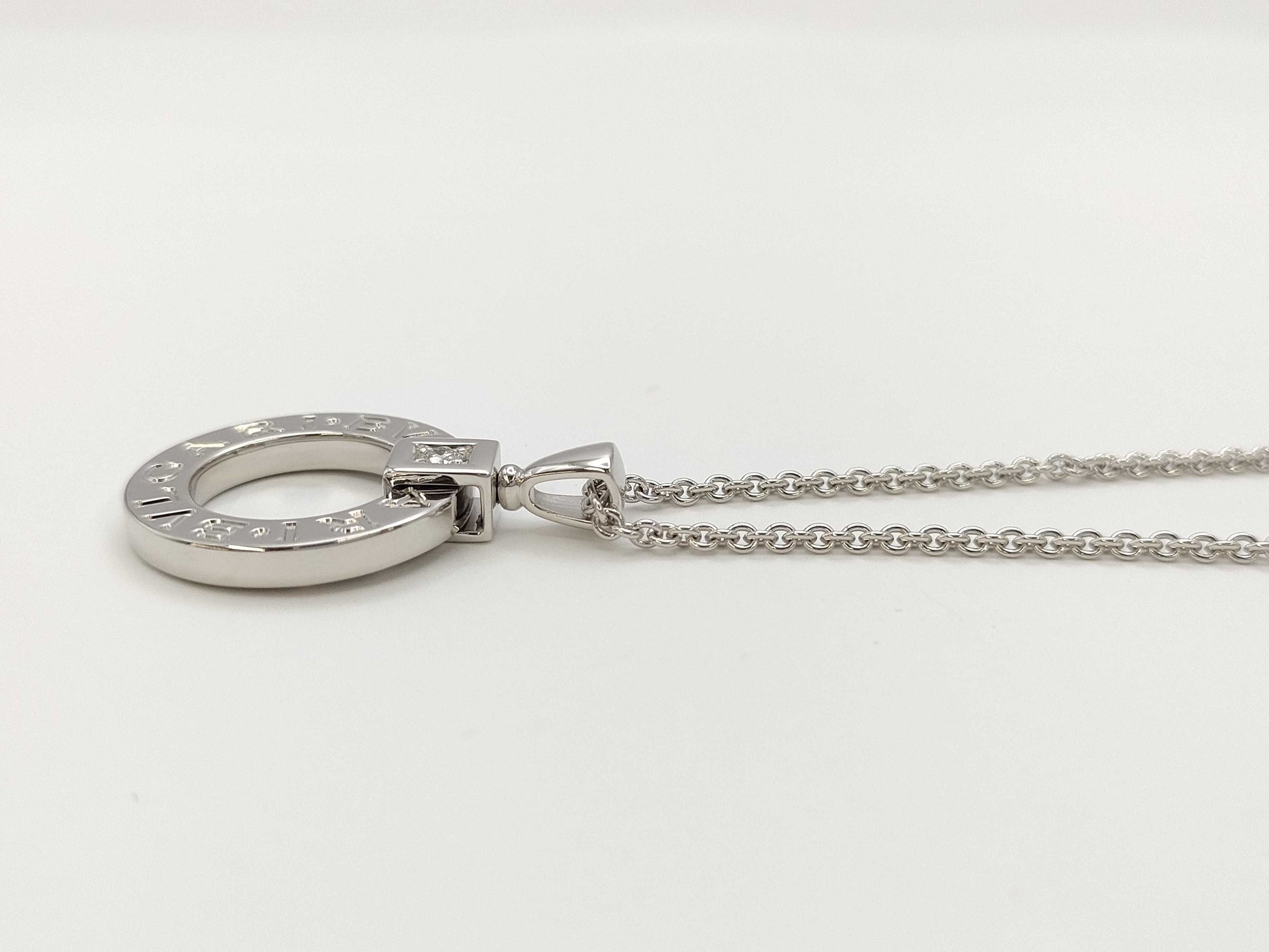 BVLGARI BB Diamond Au750 14.8g 45.5cm Necklace