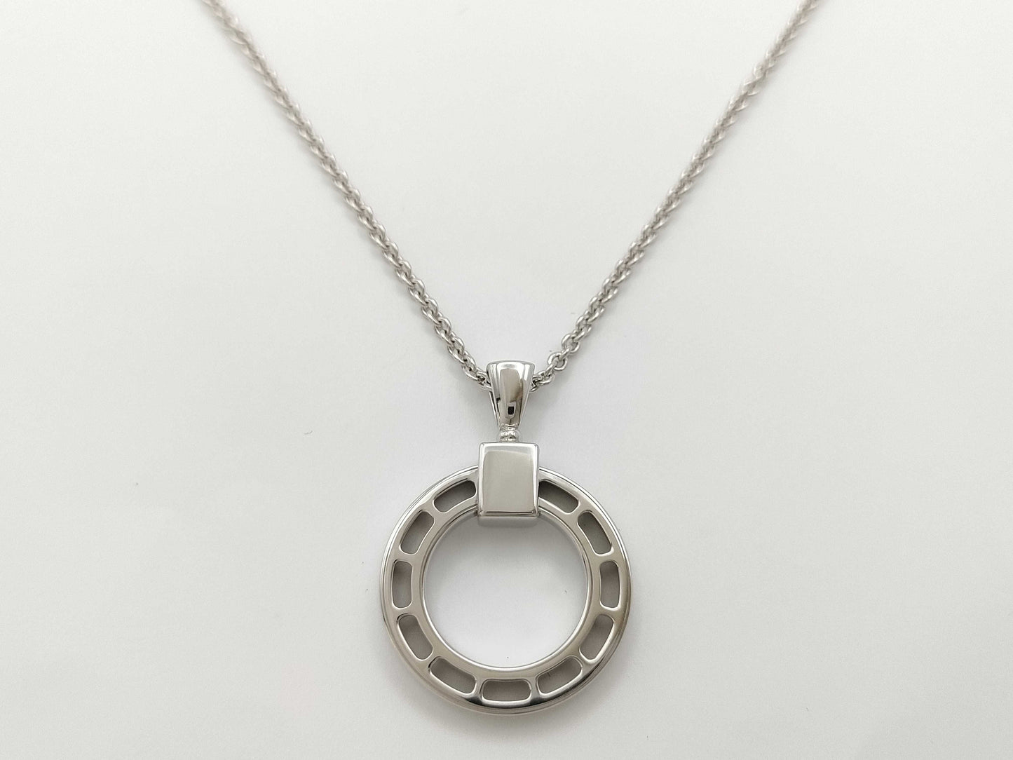 BVLGARI BB Diamond Au750 14.8g 45.5cm Necklace