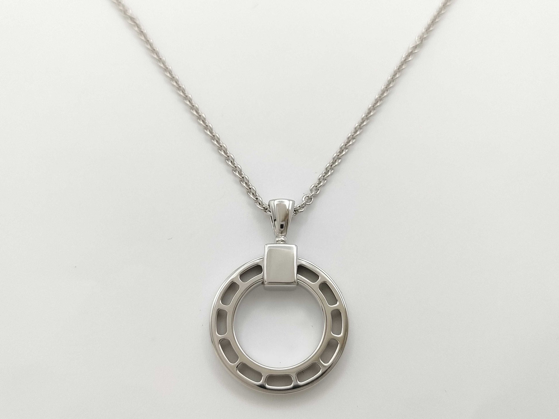 BVLGARI BB Diamond Au750 14.8g 45.5cm Necklace