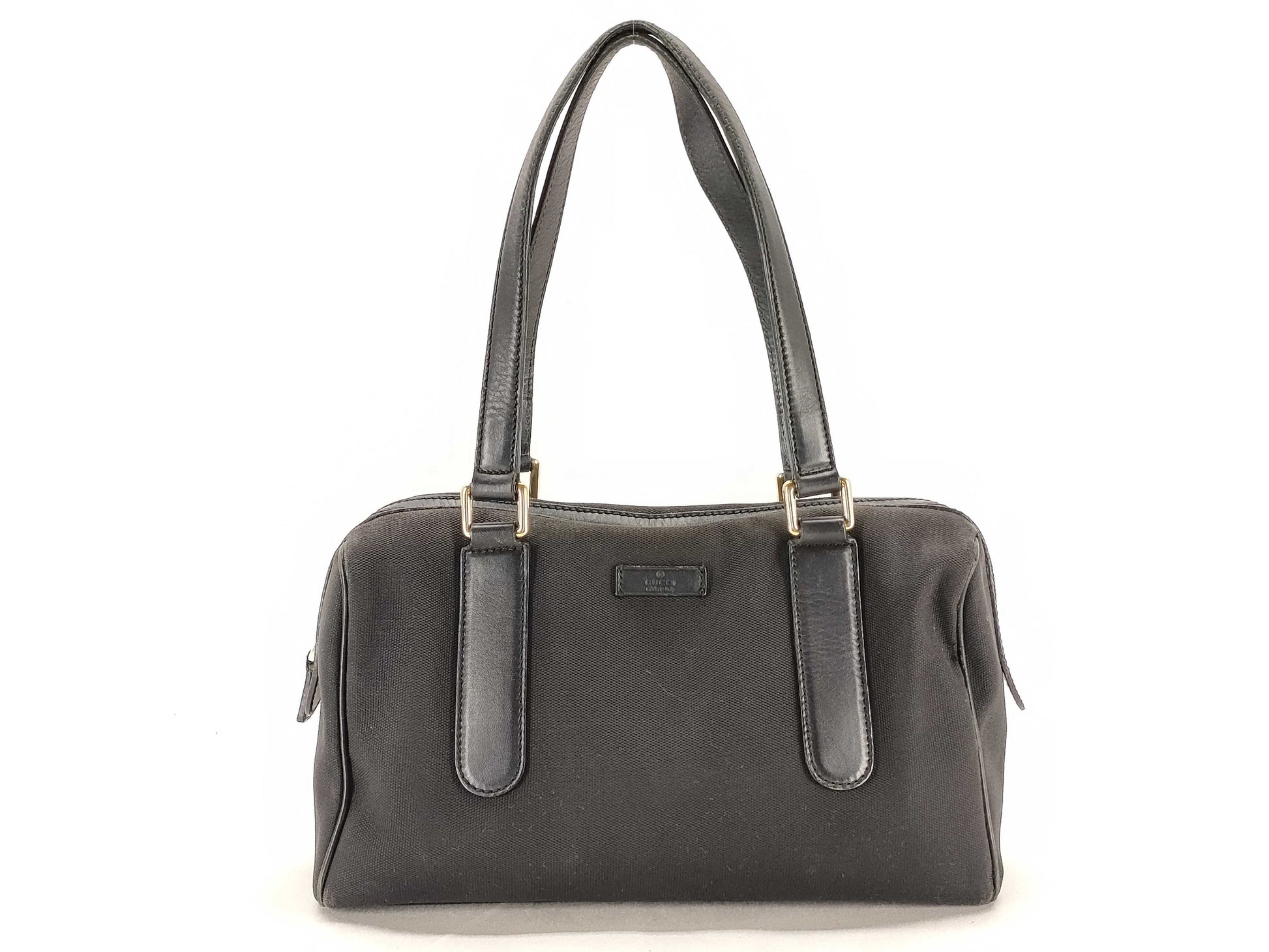 GUCCI GUCCI Canvas Hand Tote Bag Handbag