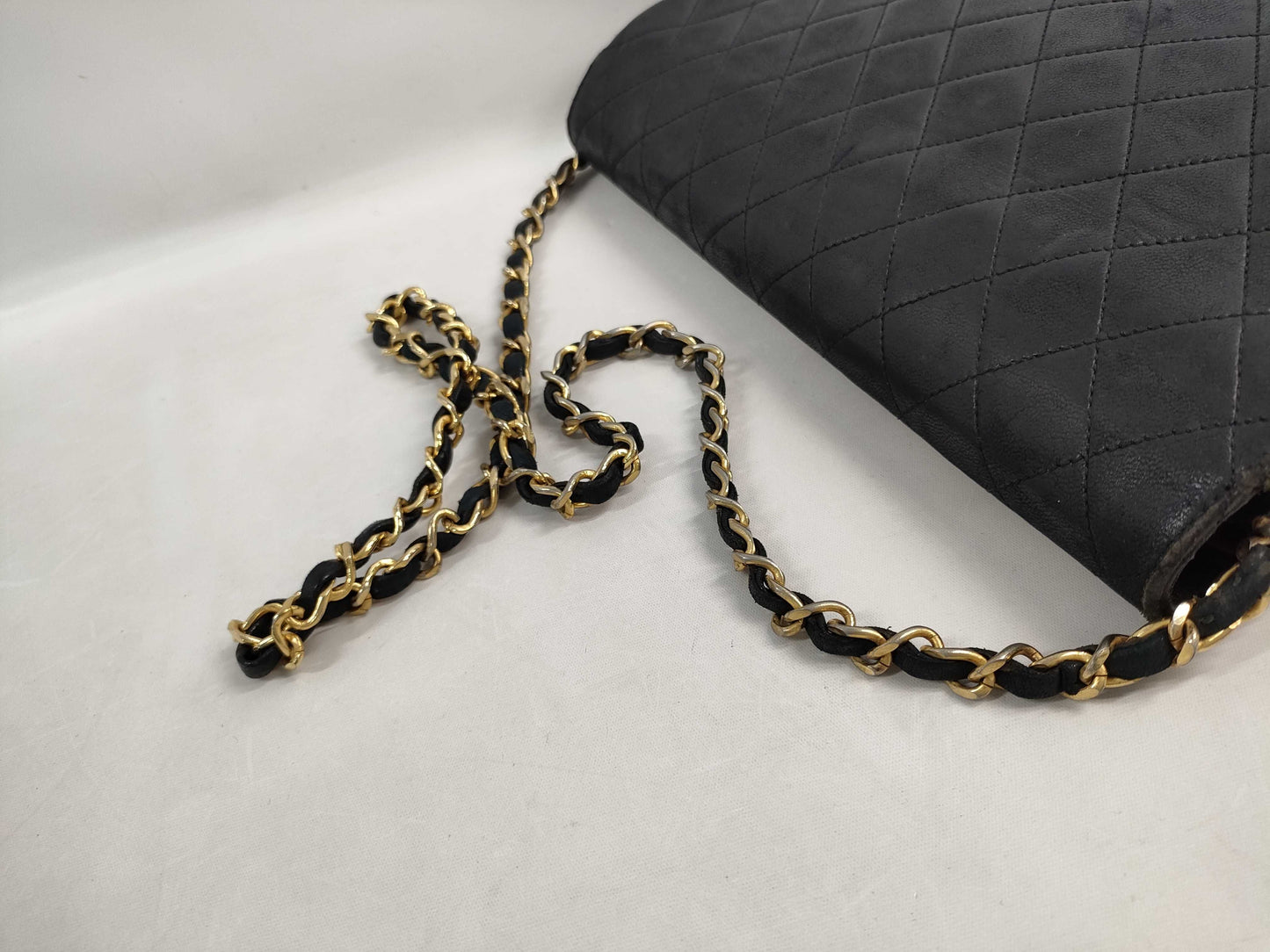 CHANEL CHANEL Matelasse Lambskin Chain Shoulder Bag with Card