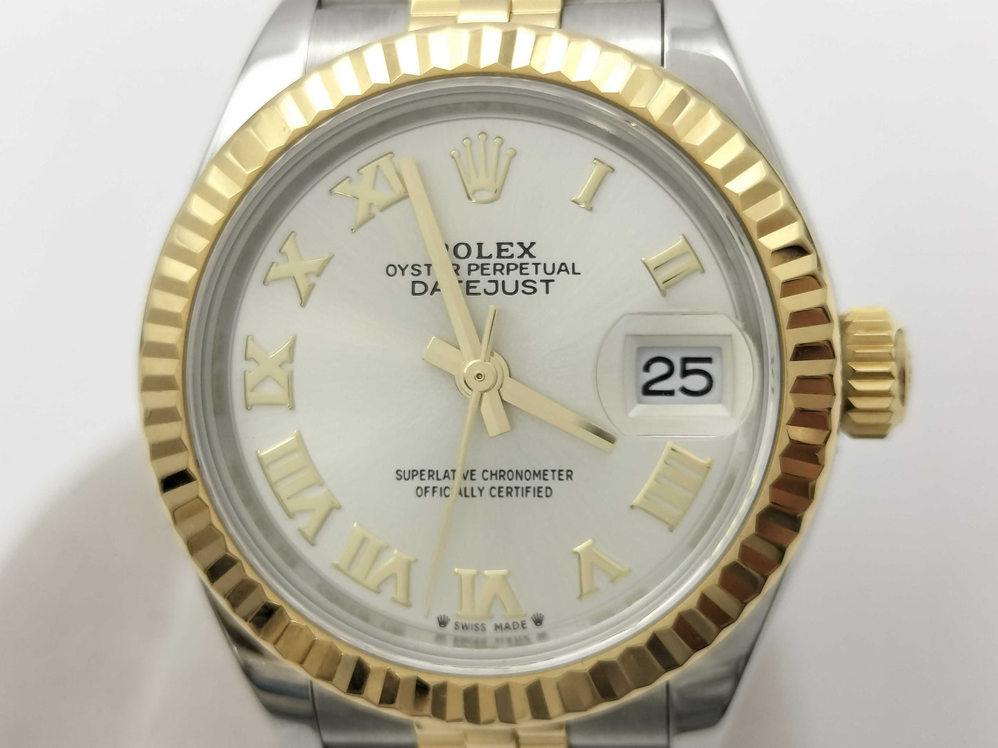 ROLEX 279173 6S197692 Silver Dial Women's Watch