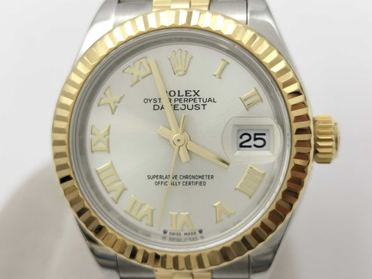 ROLEX 279173 6S197692 Silver Dial Women's Watch