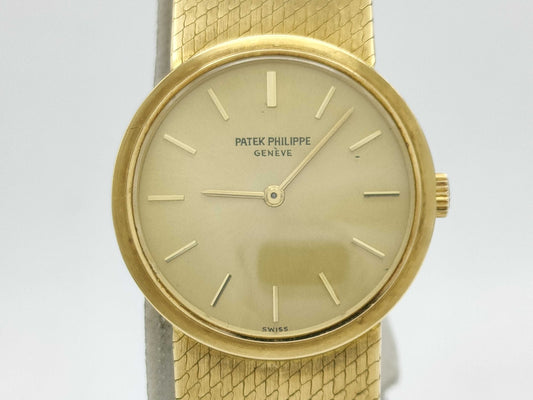 PATEK PHILIPPE Calatrava Hand-Wound K18 Women's Watch