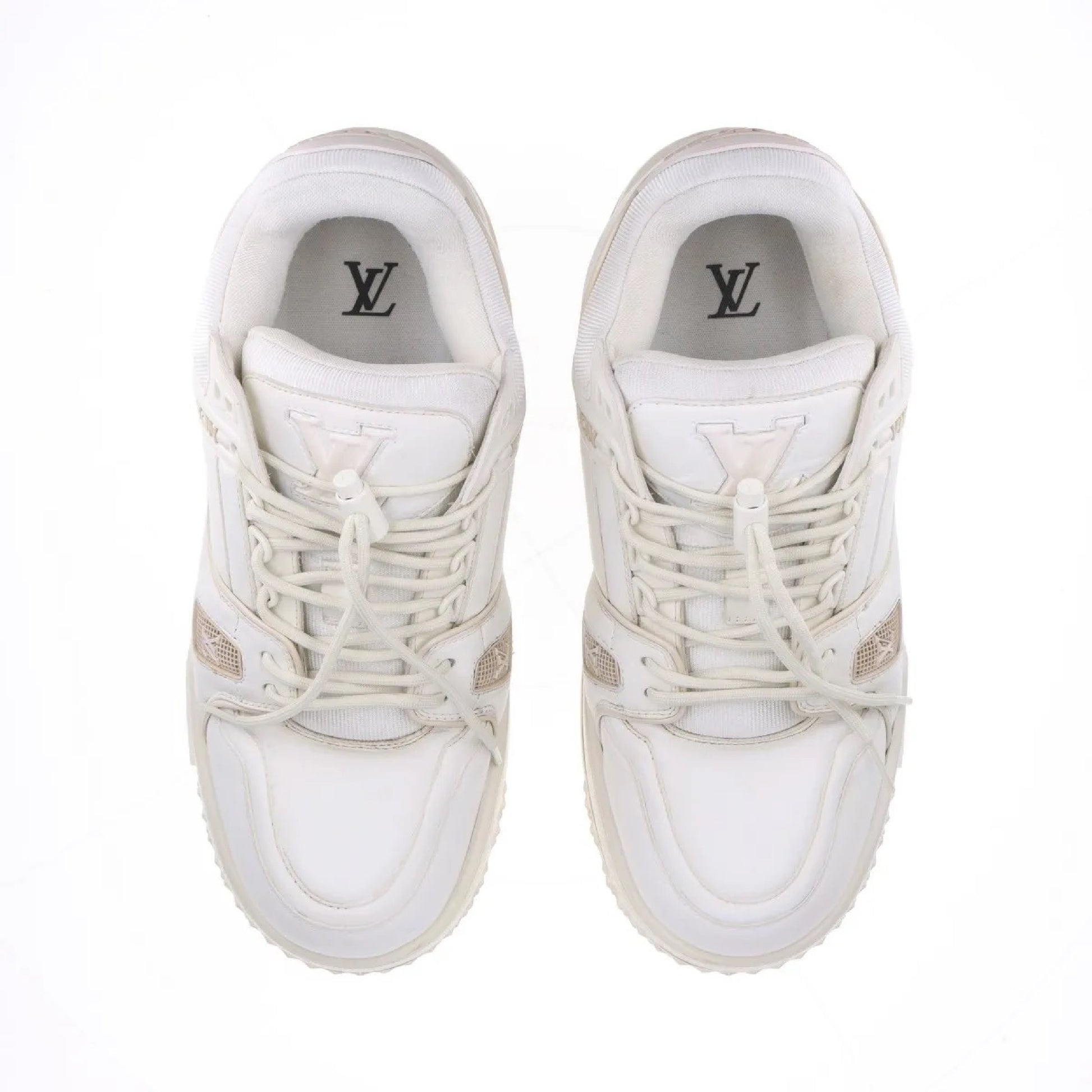 LOUIS VUITTON LV Trainer Maxi Line Virgil Abloh White 8 2023 Sneakers