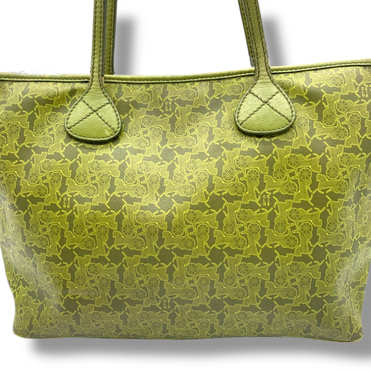 CELINE Green Tote Bag