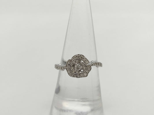 D0.30ct K18 3.1g Ring