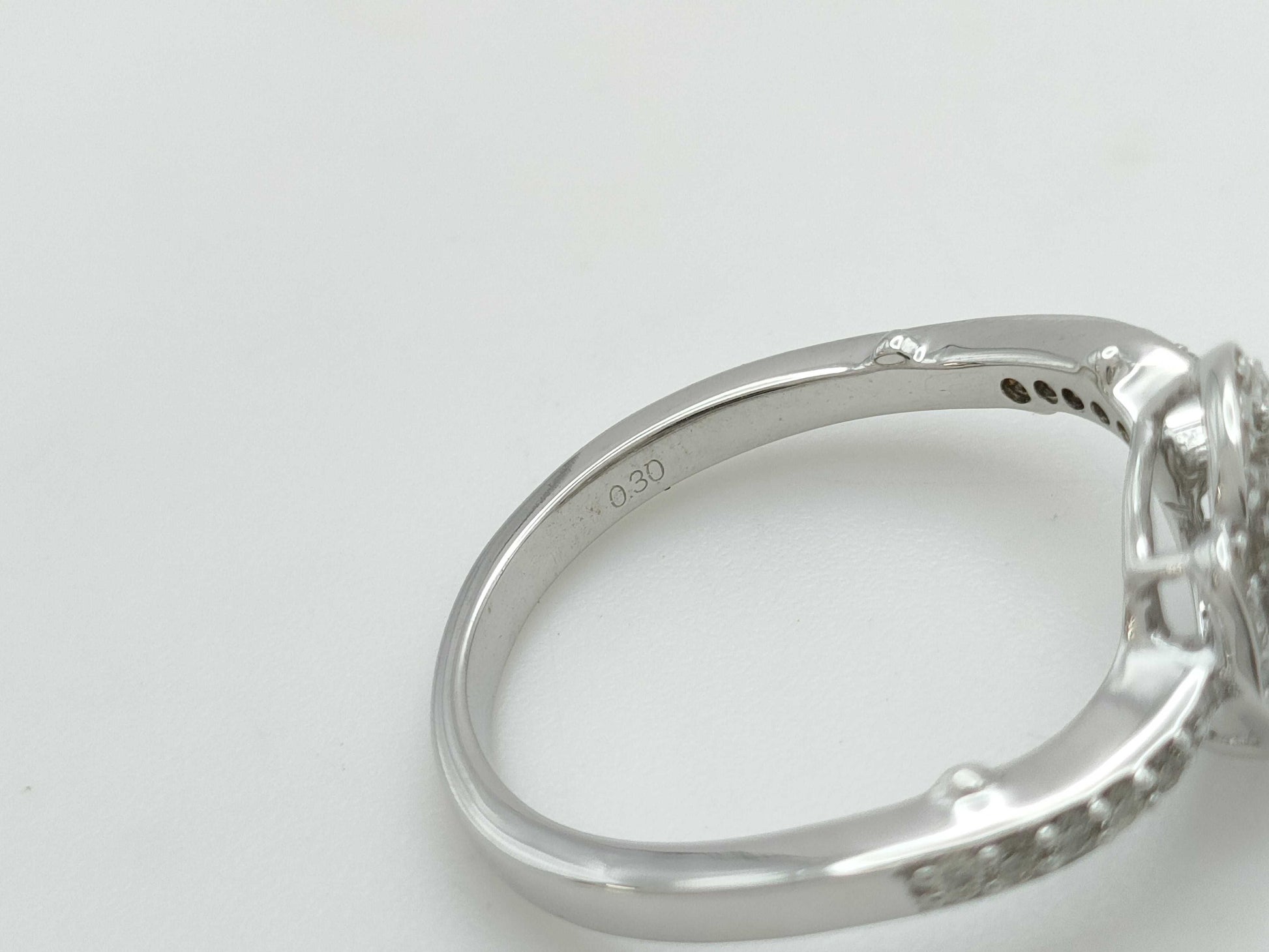 D0.30ct K18 3.1g Ring
