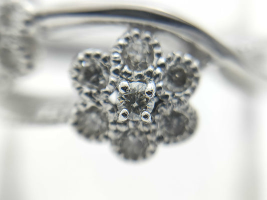 D0.21ct K18WG 4.9g Ring