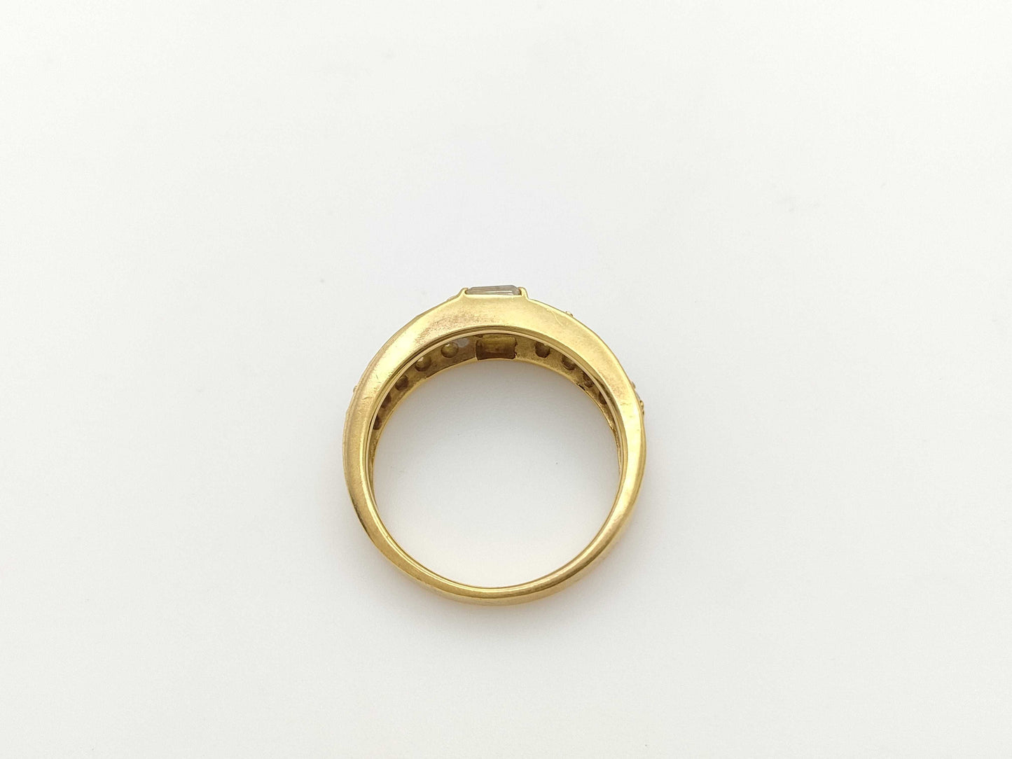 D1.02ct K18 4.9g Ring