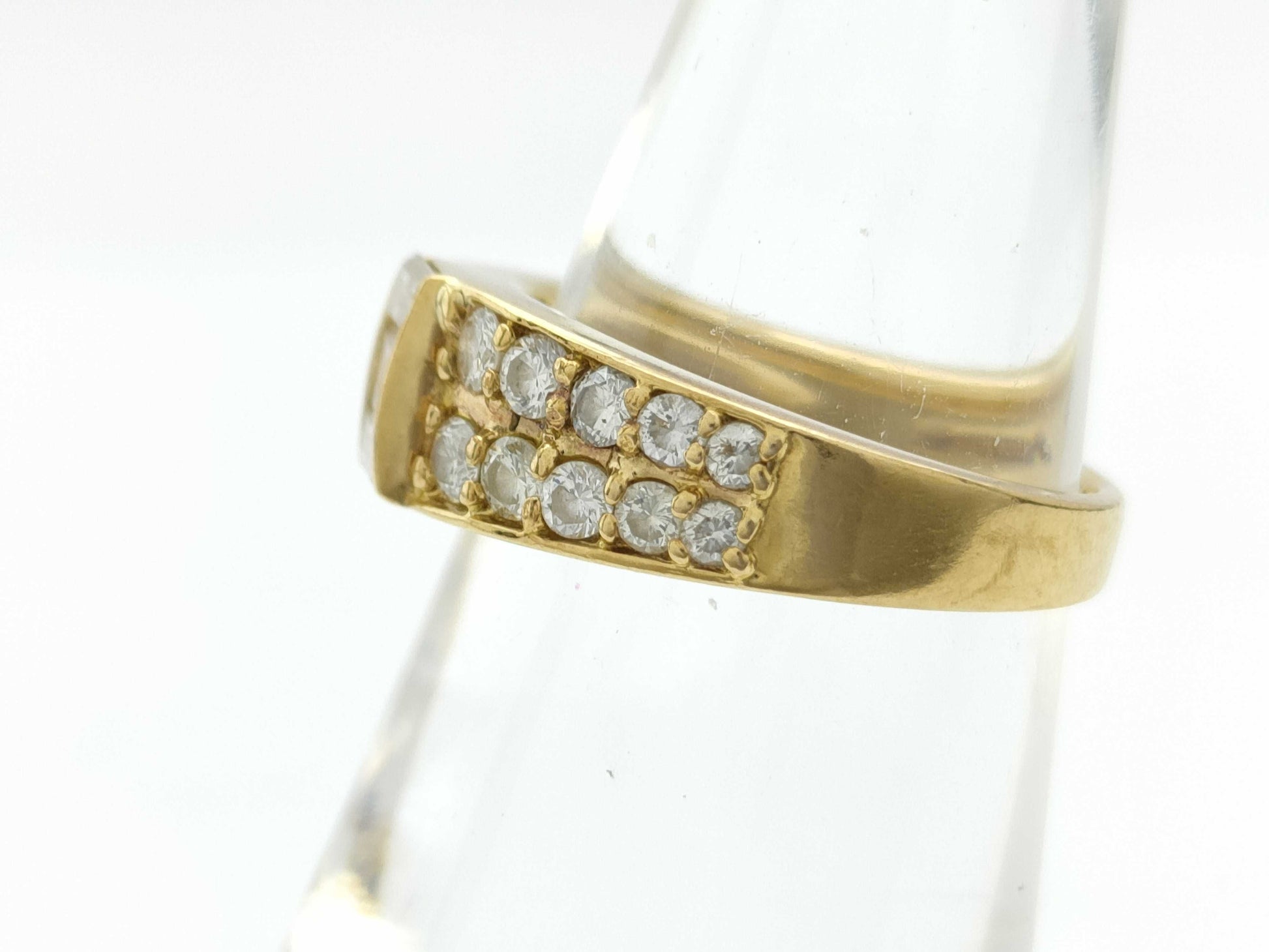 D1.02ct K18 4.9g Ring