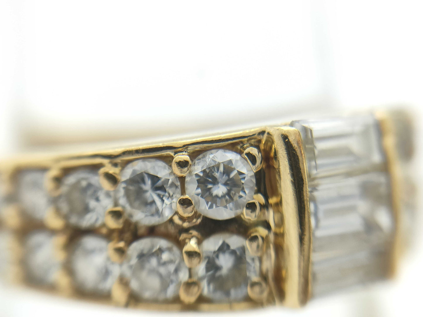 D1.02ct K18 4.9g Ring