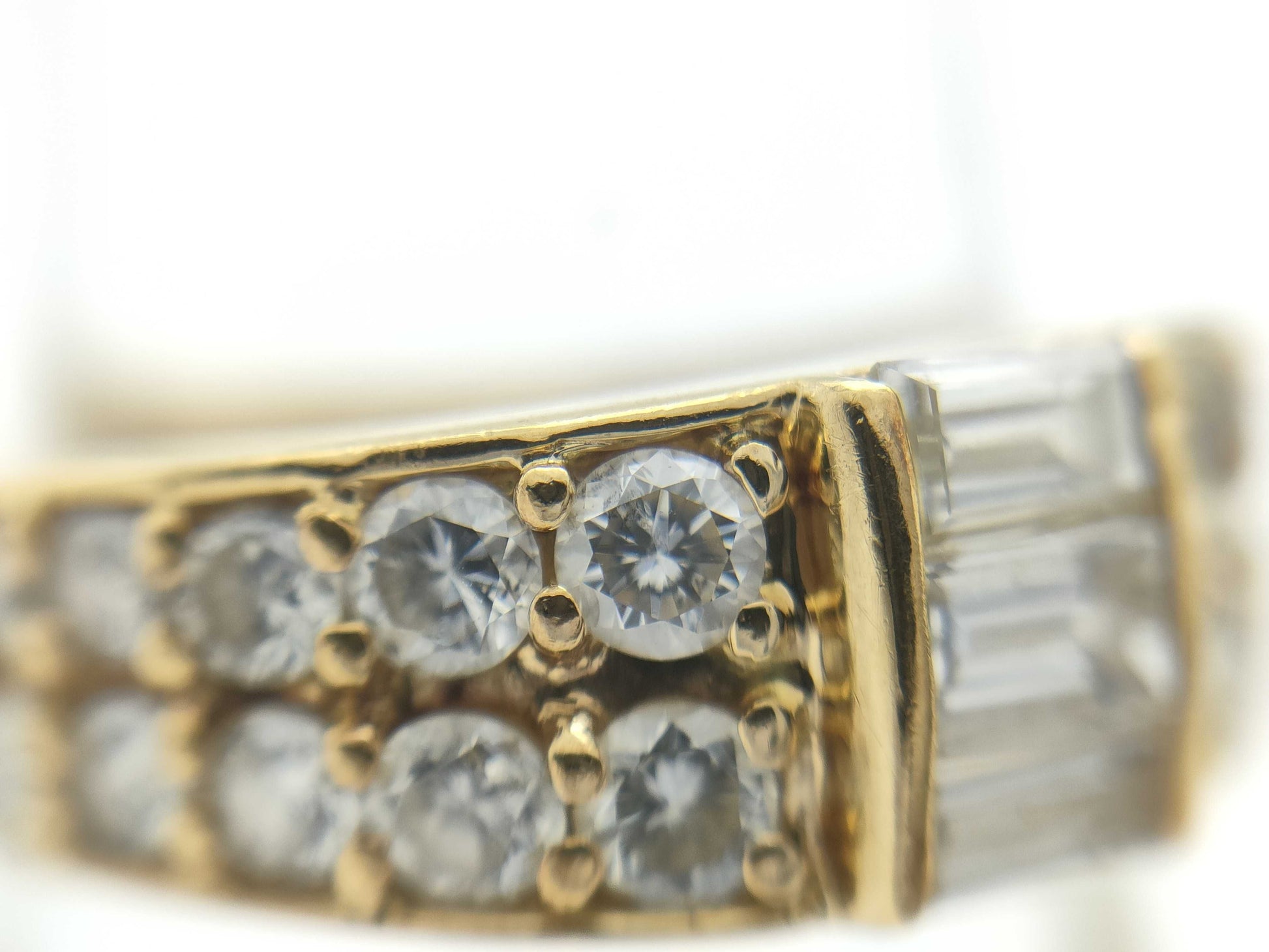D1.02ct K18 4.9g Ring