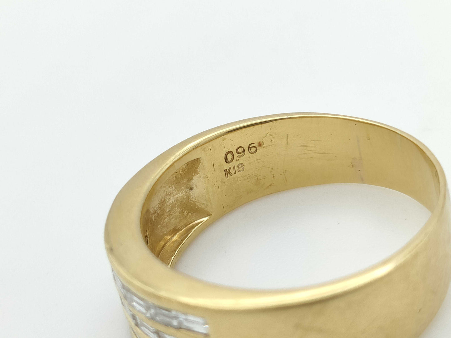 D0.96ct K18 9.1g Ring