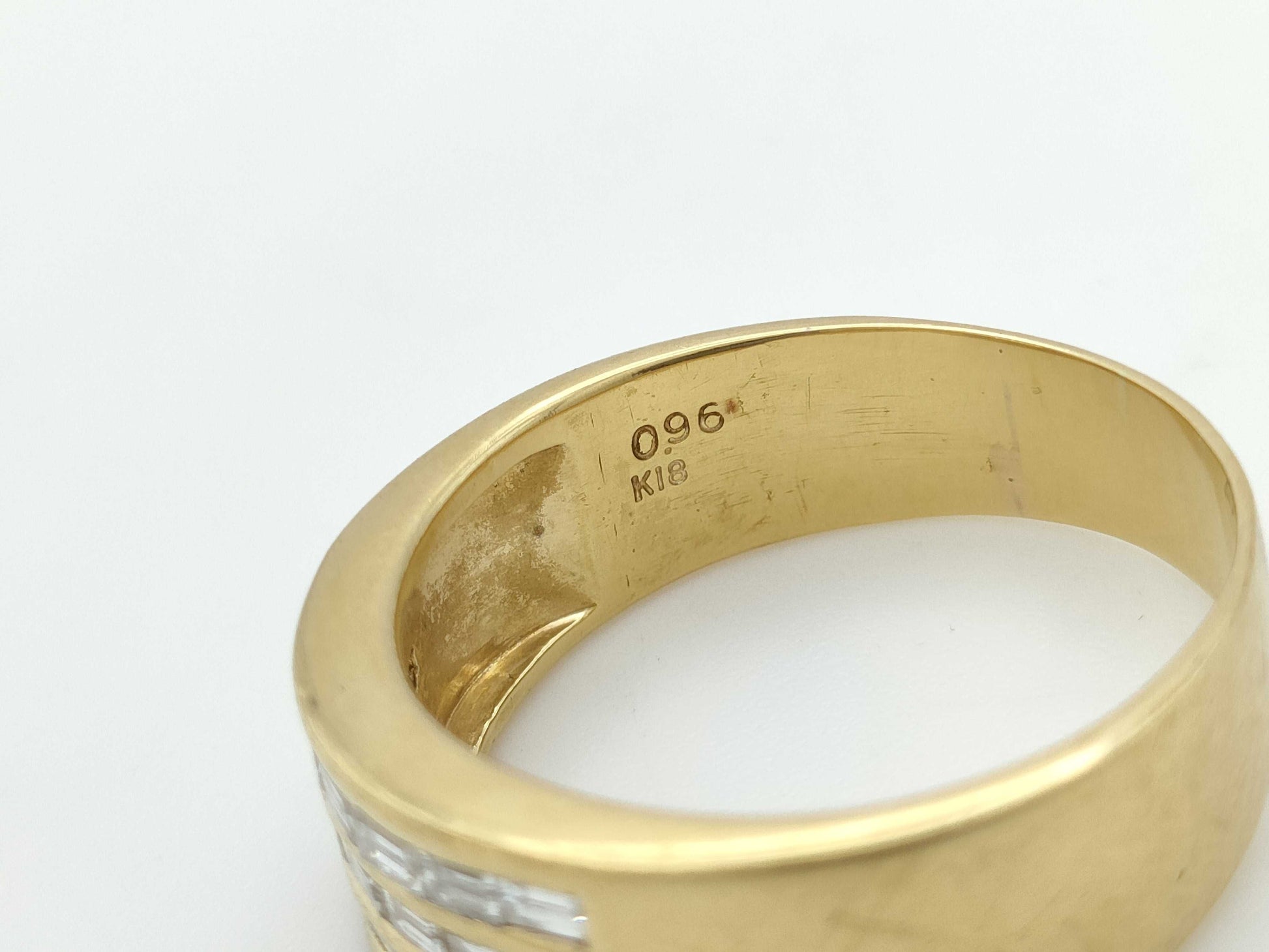 D0.96ct K18 9.1g Ring