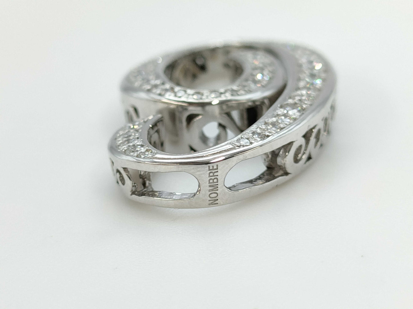 Yukizaki NOMBRE D1.09ct K18WG 9.7g Pendant Top