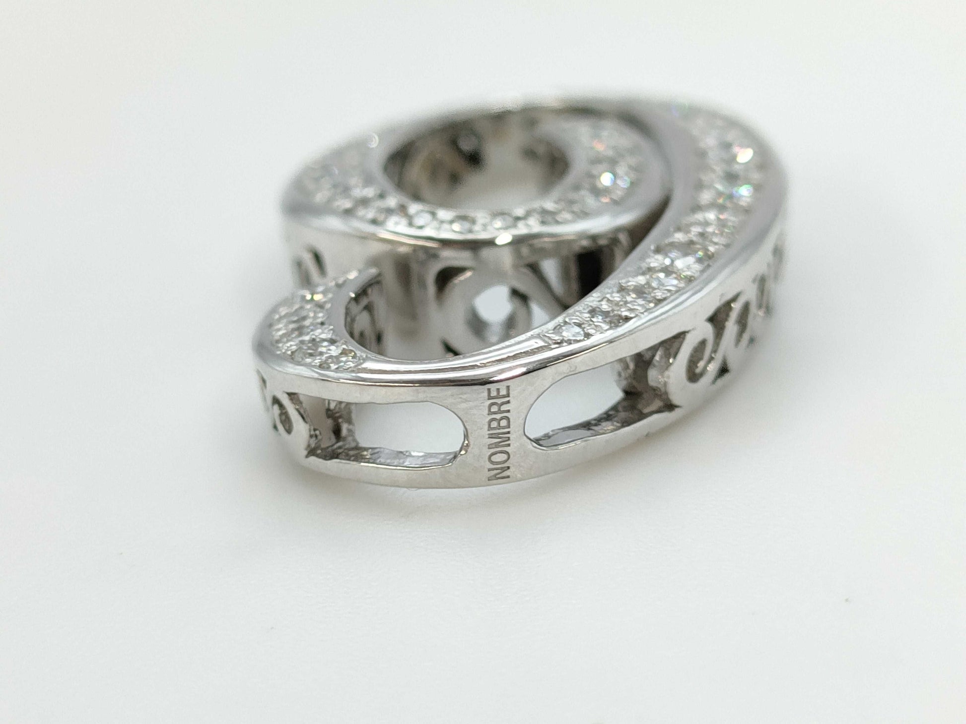 Yukizaki NOMBRE D1.09ct K18WG 9.7g Pendant Top