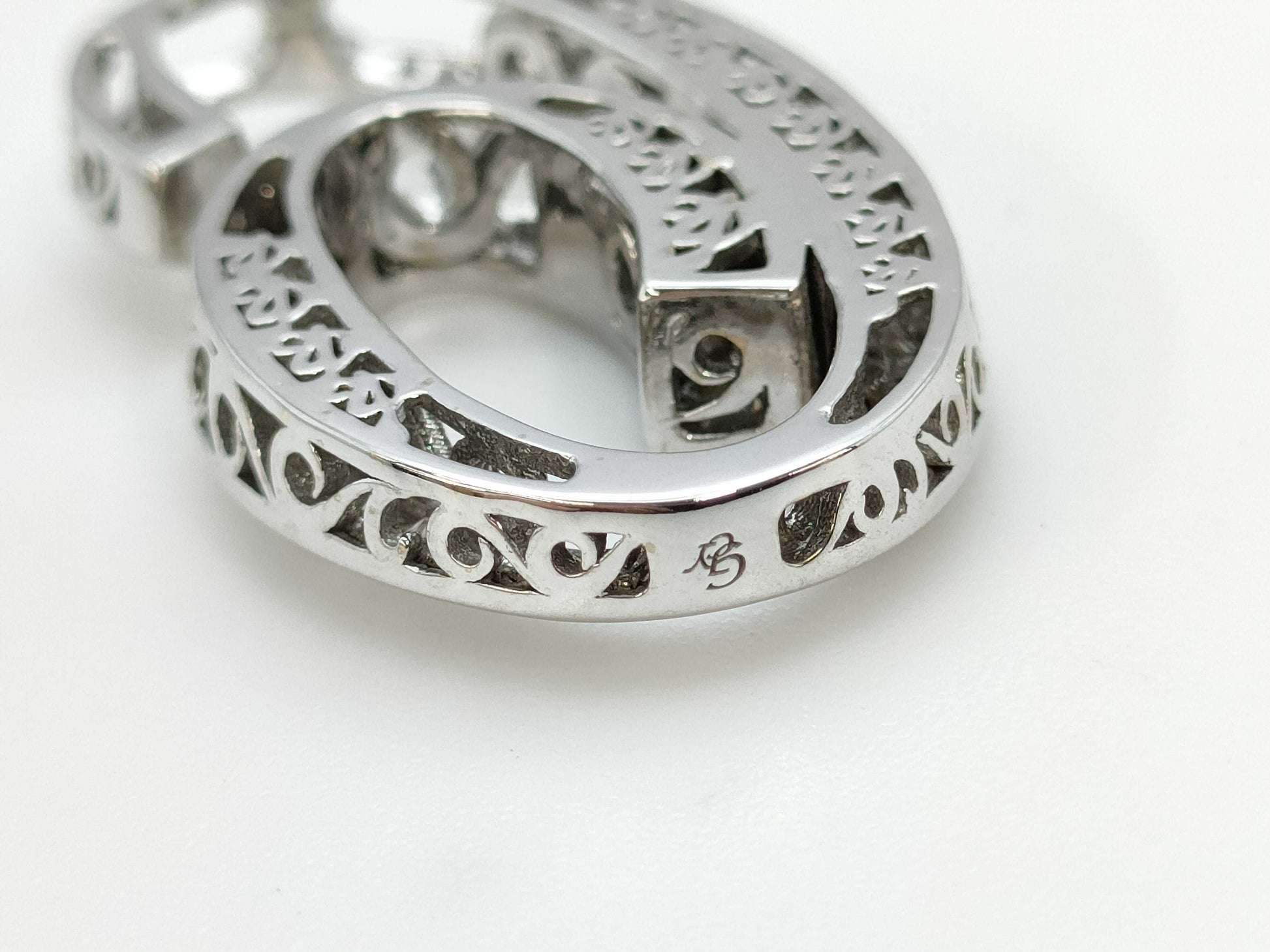 Yukizaki NOMBRE D1.09ct K18WG 9.7g Pendant Top