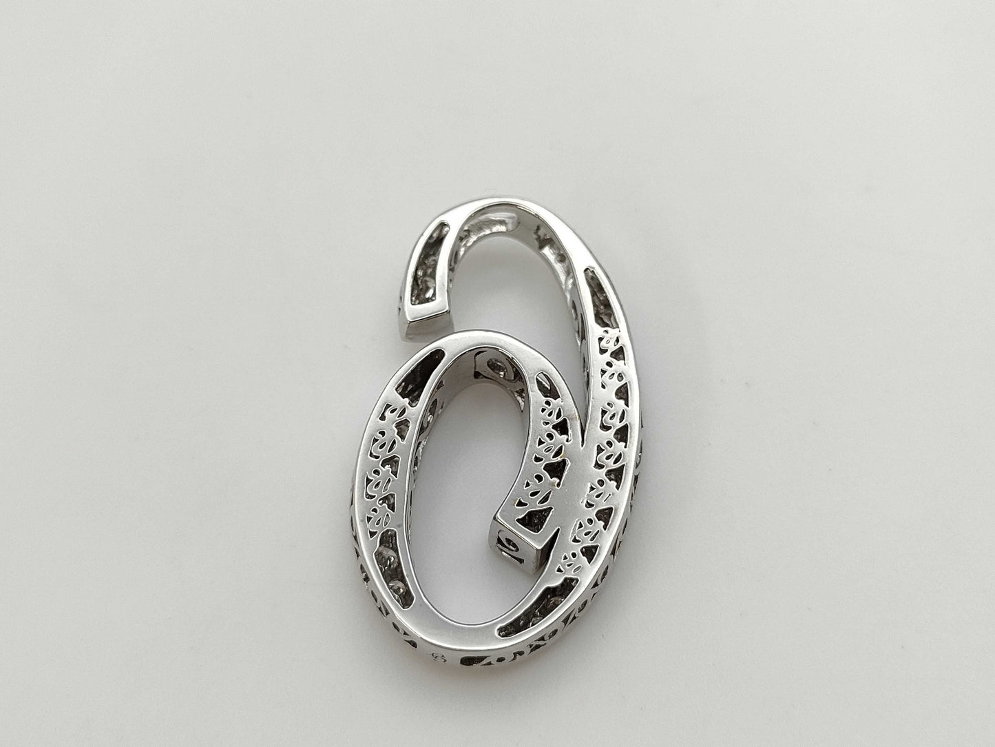 Yukizaki NOMBRE D1.09ct K18WG 9.7g Pendant Top