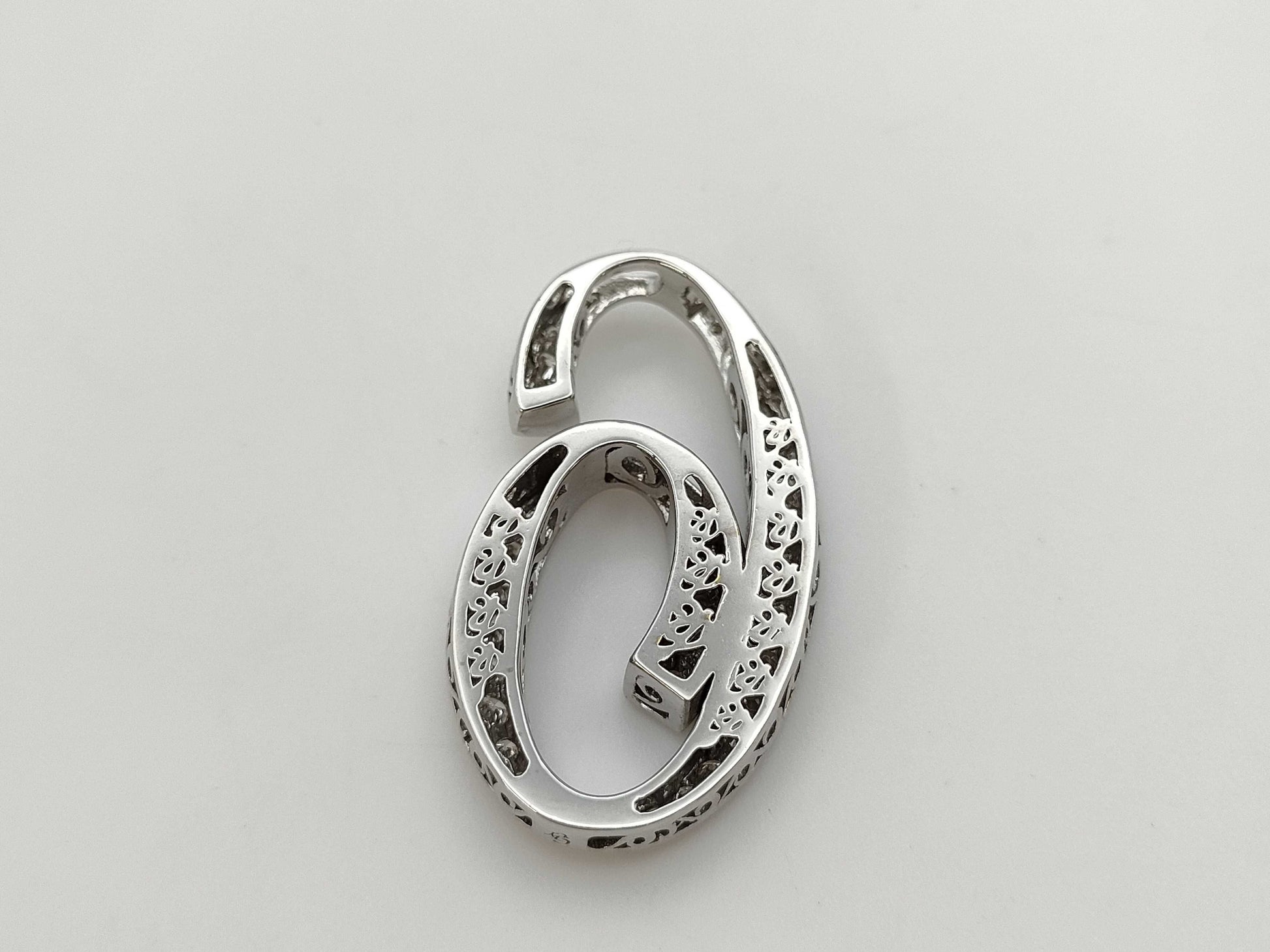 Yukizaki NOMBRE D1.09ct K18WG 9.7g Pendant Top