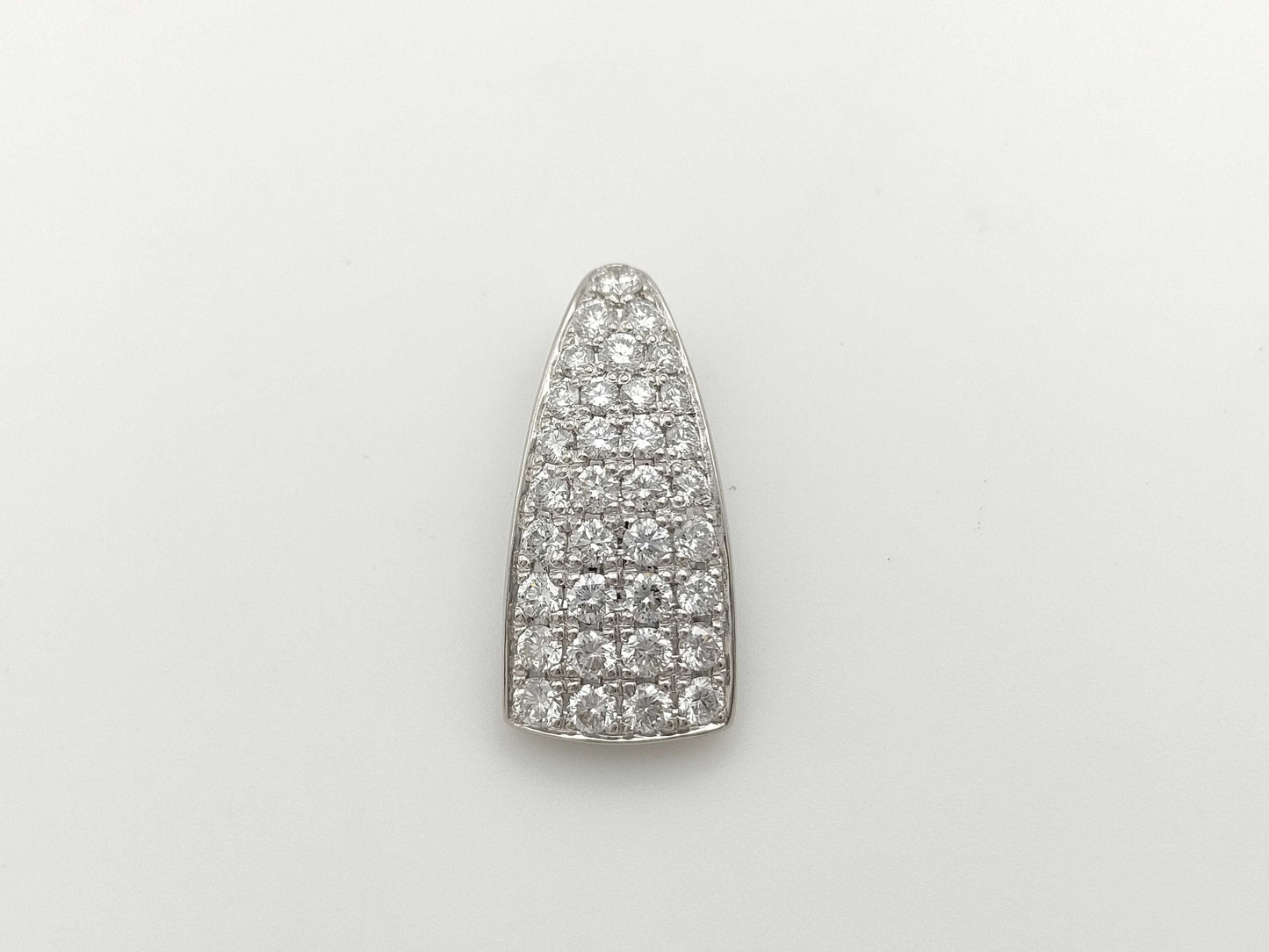 D2.000ct PT900 7.0g Pendant Top