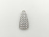 D2.000ct PT900 7.0g Pendant Top