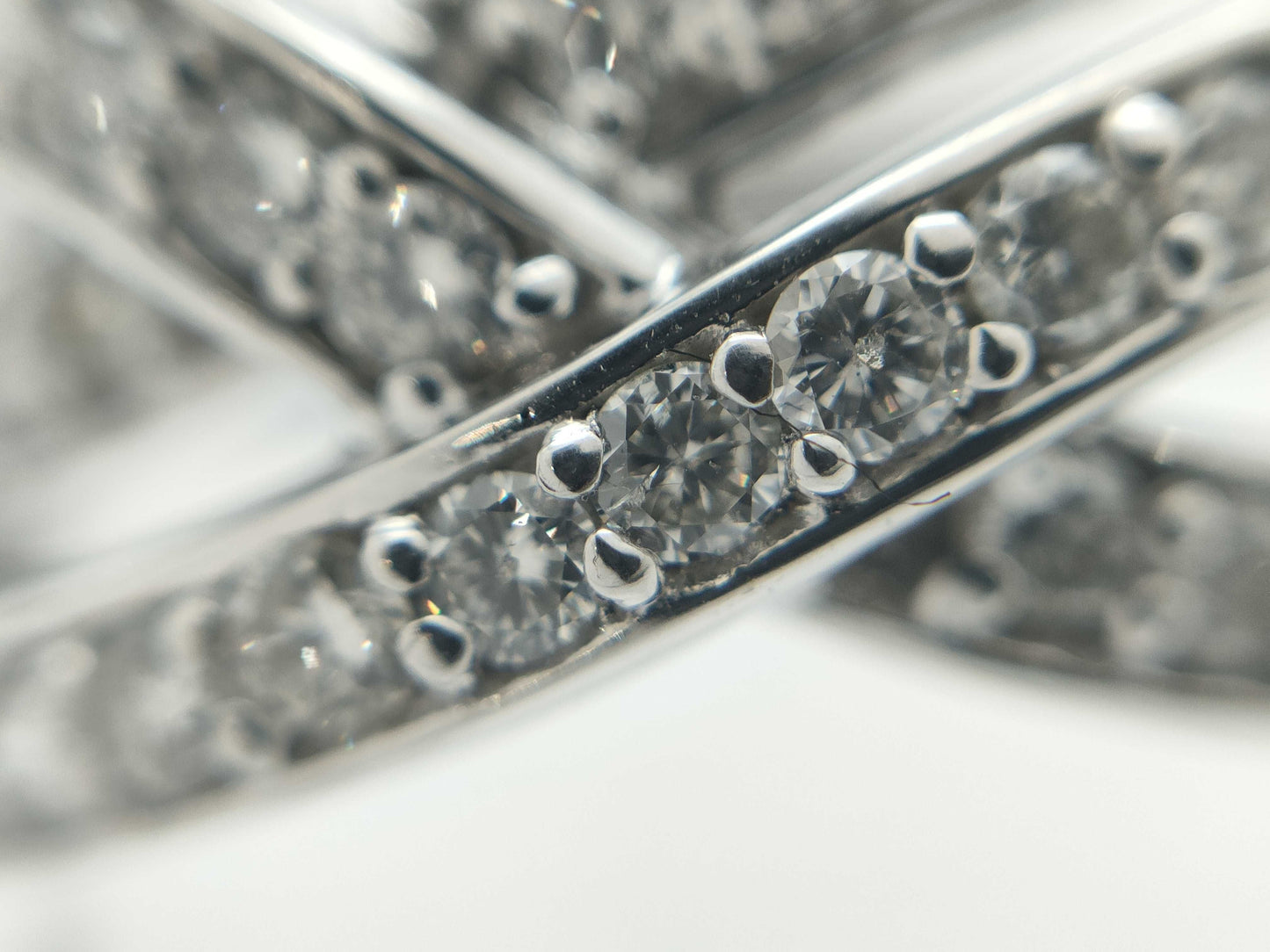 D1.00ct K18WG 8.1g Ring