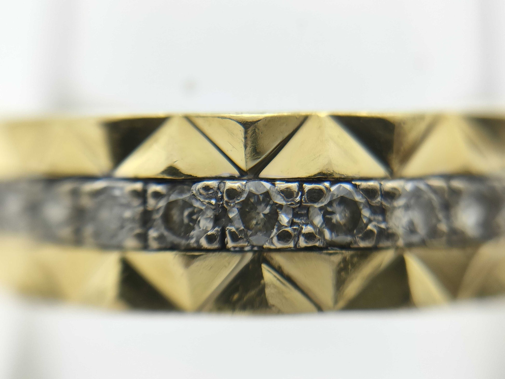 D0.20ct K18/K18WG 3.3g Ring