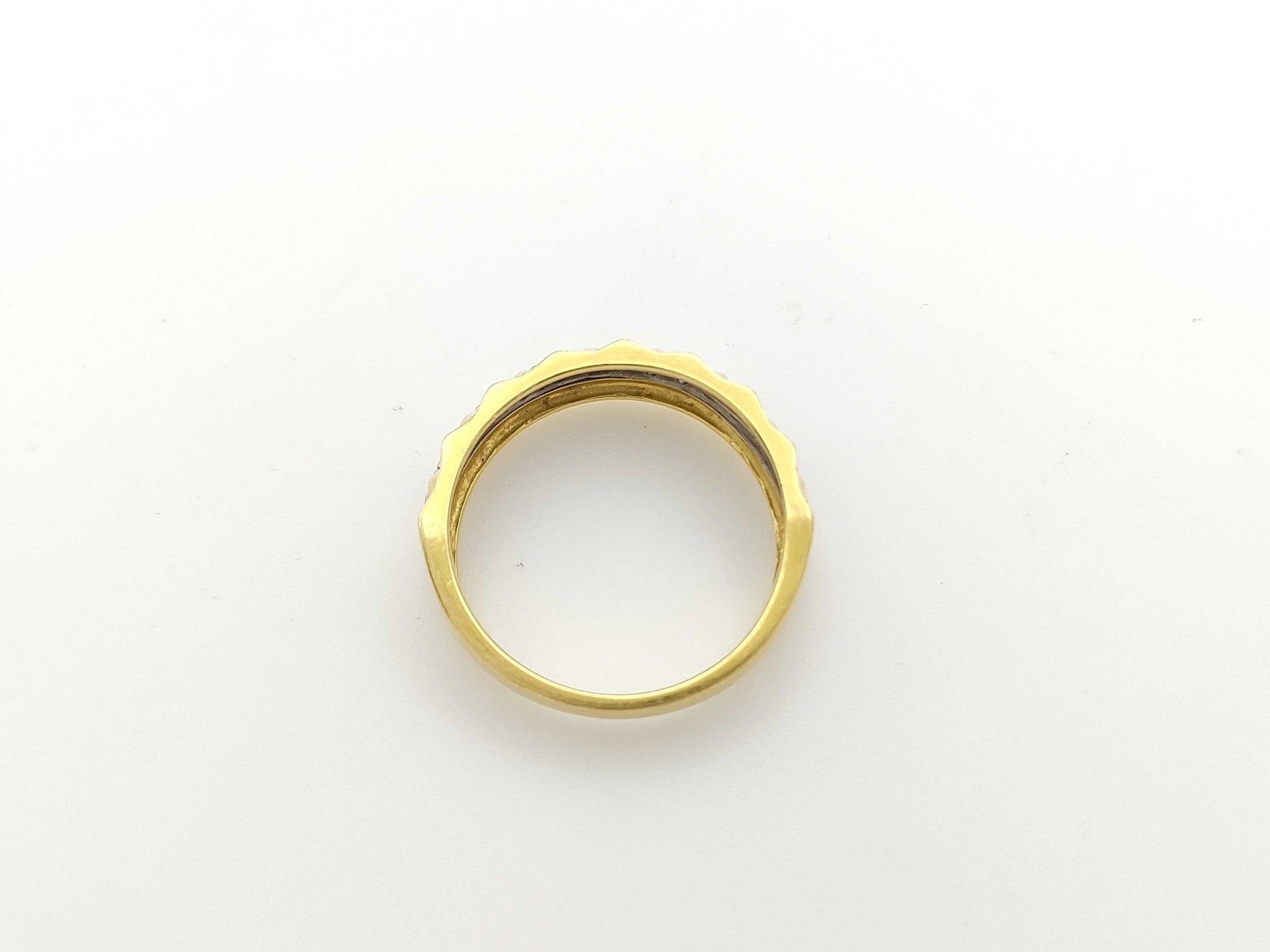 D0.20ct K18/K18WG 3.3g Ring