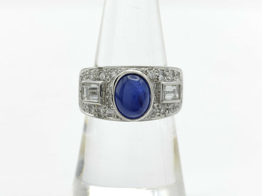 SS2.45ct D1.00ct PT900 12.7g Ring