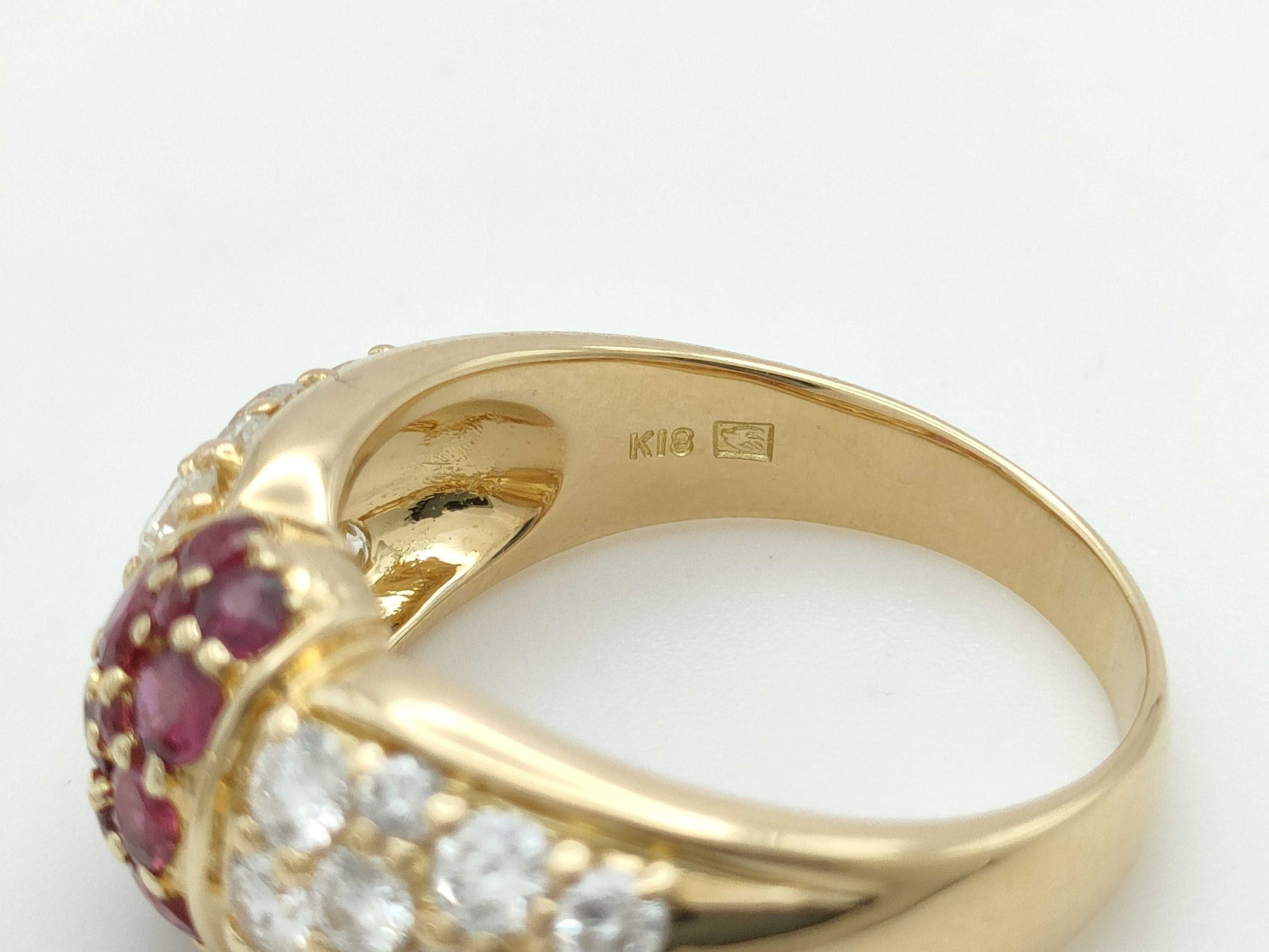 SEIKO R0.97ct D1.45ct K18 8.2g Ring