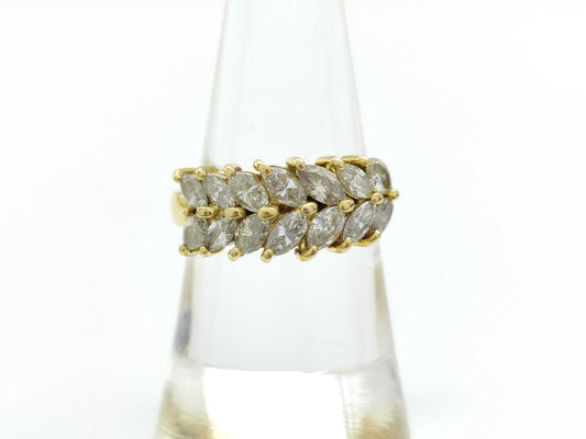 Diamond K18 5.5g Ring